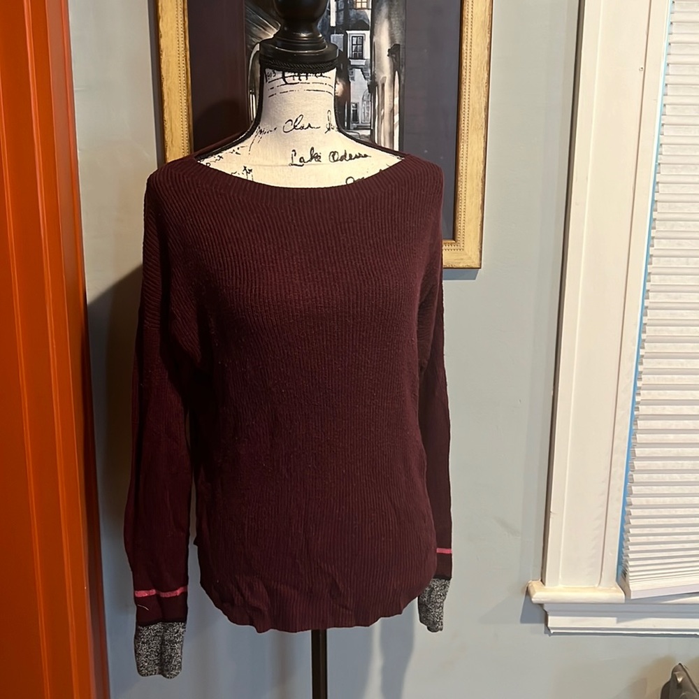 Express Boatneck Knit Sweater (M)